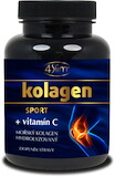 4Slim Mořský hydrolyzovaný kolagen Sport + vitamín C 380 mg 90 kapslí