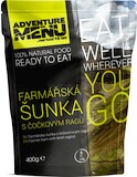 Adventure Menu Farmářská šunka s čočkovým ragú 400 g