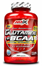 Amix Nutrition L-Glutamine + BCAA 360 kapslí