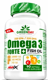 Amix Nutrition Omega 3 Forte + 90 kapslí