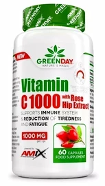 Amix Nutrition Vitamin C 1000 s extraktem z šípků 60 kapslí