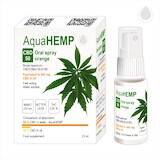 AquaHEMP CBD 50 Oral spray pomeranč BS 23 ml
