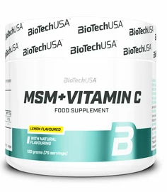 BioTech USA MSM + Vitamin C 150 g