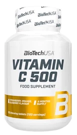 BioTech USA Vitamín C 500 120 tablet