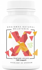 BrainMax Natural Melatonin 120 kapslí