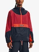 Bunda Under Armour UA Rush Woven 1/2 Zip Anorak-GRY