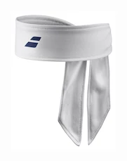 Čelenka Babolat Tie Headband White/Sodalite Blue