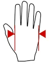 Chiba rukavice Wristguard II