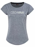 Czech Virus Dámské sportovní tričko Recycled šedé
