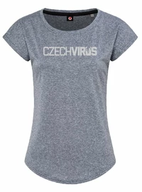 Czech Virus Dámské sportovní tričko Recycled šedé