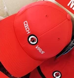Czech Virus Flexfit High Performance čepice červená