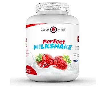 Czech Virus Perfect Milkshake 2000 g jahodový milkshake