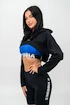 Dámská mikina Nebbia GYM TIME Designer Cropped Hoodie 259 black