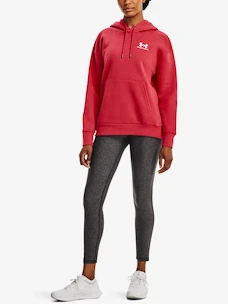 Dámská mikina Under Armour  Essential Fleece Hoodie-RED S