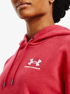Dámská mikina Under Armour  Essential Fleece Hoodie-RED S