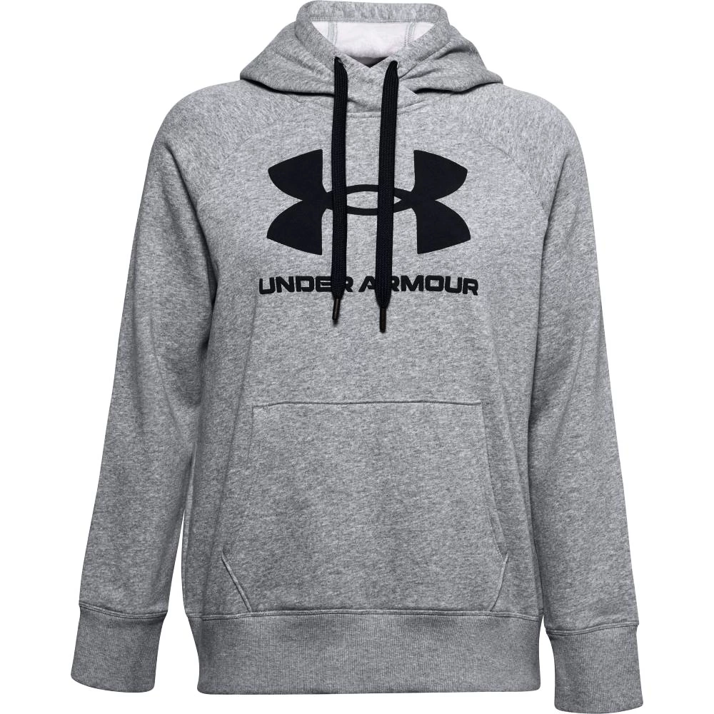 Dámská mikina Under Armour  Rival Fleece Logo Hoodie grey