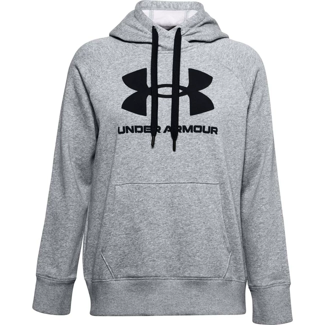 Dámská mikina Under Armour  Rival Fleece Logo Hoodie grey