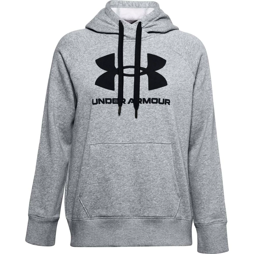 Dámská mikina Under Armour  Rival Fleece Logo Hoodie grey