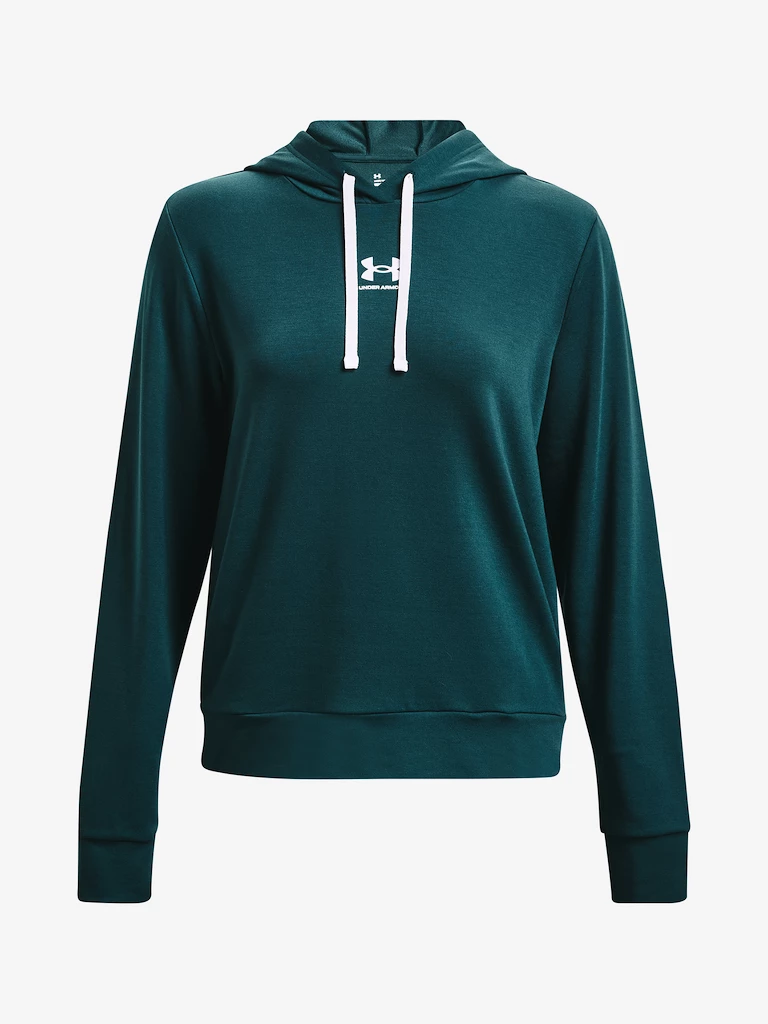 Dámská mikina Under Armour  Rival Terry Hoodie-GRN
