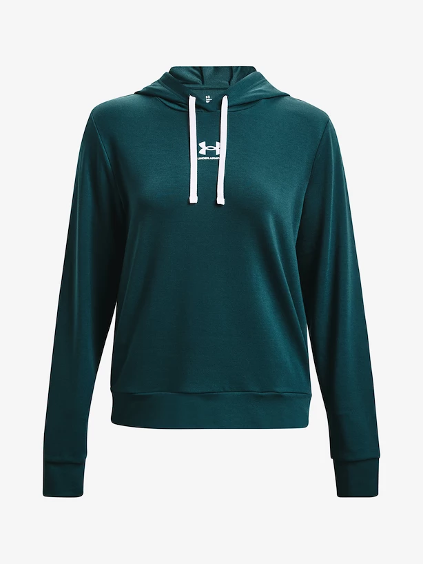Dámská mikina Under Armour  Rival Terry Hoodie-GRN