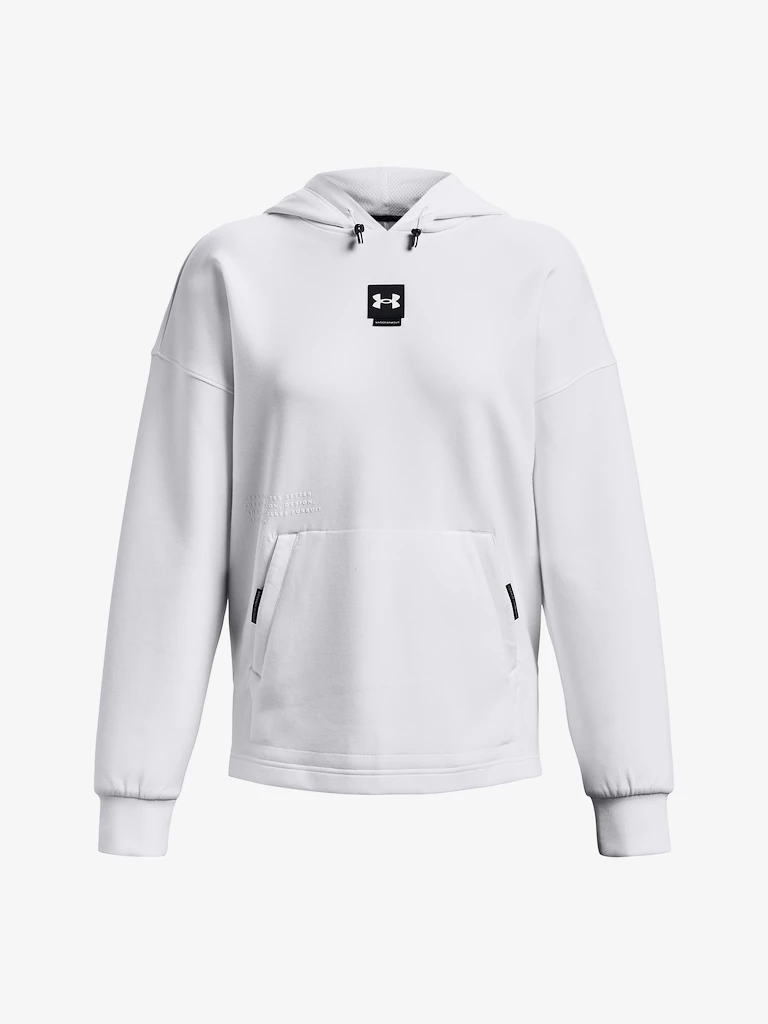 Dámská mikina Under Armour  Summit Knit Hoodie-WHT