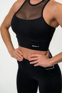 Dámská podprsenka Nebbia  FIT Activewear Padded Sports Bra 437 black  S