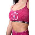 Dámská podprsenka Nebbia NEBBIA x OLYMPIA Washed Open Back Sports Bra LEGACY 779 red