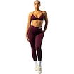Dámská podprsenka Nebbia STRONG BEAUTY Medium-Support Sports Bra TWIST-KNOT 423 dark red