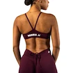 Dámská podprsenka Nebbia STRONG BEAUTY Medium-Support Sports Bra TWIST-KNOT 423 dark red