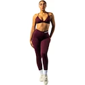 Dámská podprsenka Nebbia STRONG BEAUTY Medium-Support Sports Bra TWIST-KNOT 423 dark red