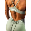 Dámská podprsenka Nebbia STRONG BEAUTY Medium-Support Sports Bra TWIST-KNOT 423 light green