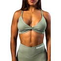 Dámská podprsenka Nebbia STRONG BEAUTY Medium-Support Sports Bra TWIST-KNOT 423 light green