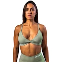 Dámská podprsenka Nebbia STRONG BEAUTY Medium-Support Sports Bra TWIST-KNOT 423 light green