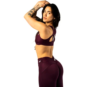 Dámská podprsenka Nebbia STRONG BEAUTY Sports Bra 424 dark red