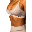 Dámská podprsenka Nebbia TOTALLY SEAMLESS Medium-Support Sports Bra 305 cream