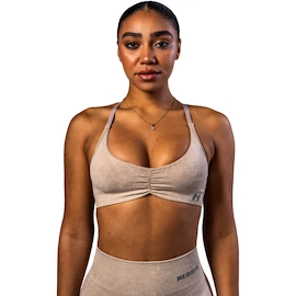 Dámská podprsenka Nebbia TOTALLY SEAMLESS Medium-Support Sports Bra 305 cream
