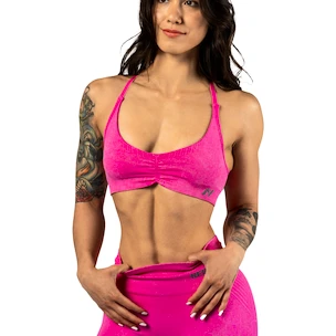 Dámská podprsenka Nebbia TOTALLY SEAMLESS Medium-Support Sports Bra 305 pink