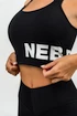Dámská podprsenka Nebbia  Vystužená sportovní podprsenka s vysokou oporou GYM TIME Černá