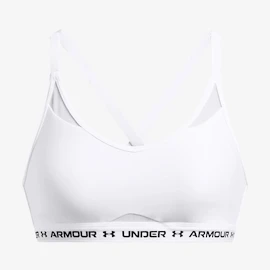Dámská podprsenka Under Armour Crossback Low Bra White