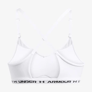 Dámská podprsenka Under Armour  Crossback Low Bra White