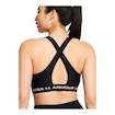 Dámská podprsenka Under Armour  Crossback Mid Bra Black