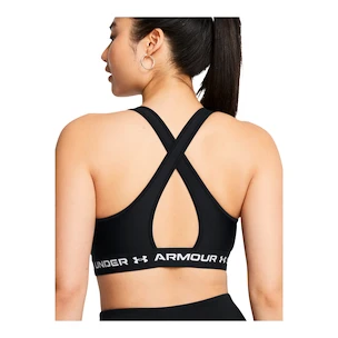 Dámská podprsenka Under Armour  Crossback Mid Bra Black  S