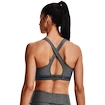 Dámská podprsenka Under Armour  Crossback Mid Heather Bra grey