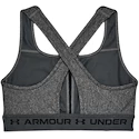 Dámská podprsenka Under Armour  Crossback Mid Heather Bra grey