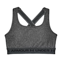 Dámská podprsenka Under Armour  Crossback Mid Heather Bra grey
