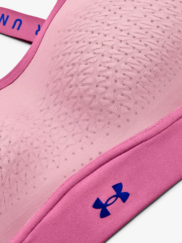 Dámská podprsenka Under Armour  Infinity Mid Bra-PNK S