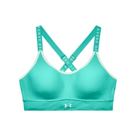 Dámská podprsenka Under Armour Infinity Mid Hthr Cover-GRN