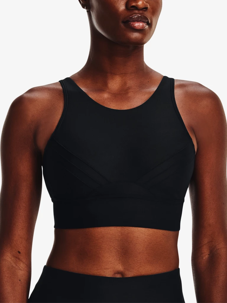 Dámská podprsenka Under Armour  Infinity Pintuck Mid-BLK