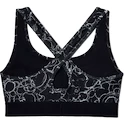Dámská podprsenka Under Armour  Mid Crossback Printed Black