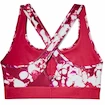 Dámská podprsenka Under Armour  Mid Crossback Printed Pink